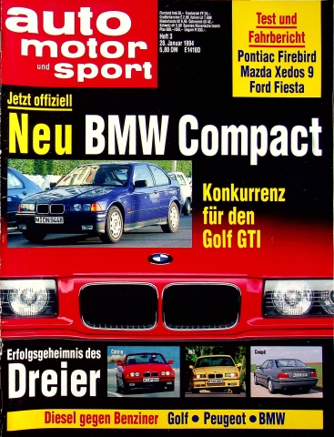 Deckblatt Auto Motor und Sport (03/1994)